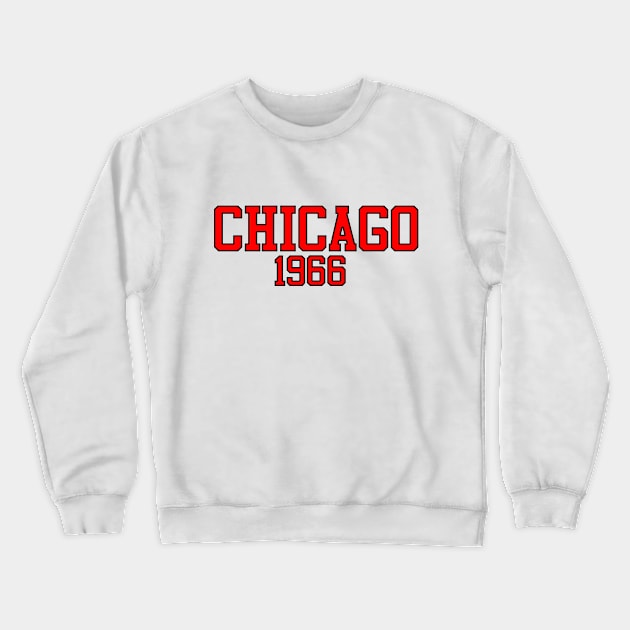 Chicago 1966 Crewneck Sweatshirt by GloopTrekker